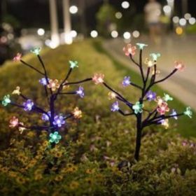 Flower Color Changing Light Garden Solar Stake Light Flower Color Changing Light Garden Solar Stake Light